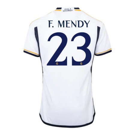 Real Madrid Alvaro F. Mendy 23 Thuisshirt 2023-24